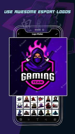 Logo Esport Maker - Create Gaming Logo Maker Free screenshot 2