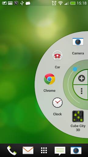 Simple White - Wheel Launcher Theme screenshot 1