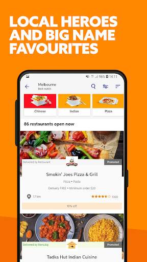 Menulog AU | Online Food Delivery screenshot 4