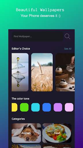 Pixels : Beautiful Wallpapers for your Mobile screenshot 1