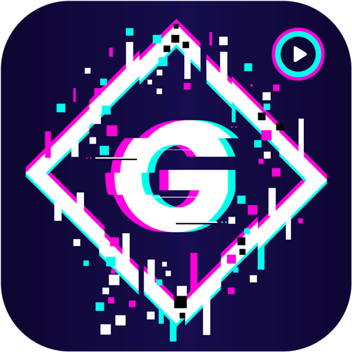 Glitch Video Editor - Glitch Slow Motion Effects أيقونة