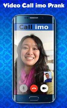 Free Video Call imo Prank screenshot 1