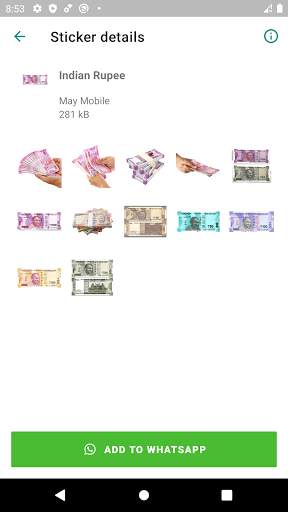 WA Sticker Money 2021 screenshot 8