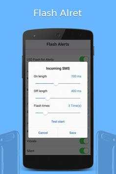 Flash Alerts on Call and SMS 5 تصوير الشاشة