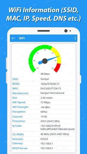 Network Signal Info & WiFi Refresher скриншот 3