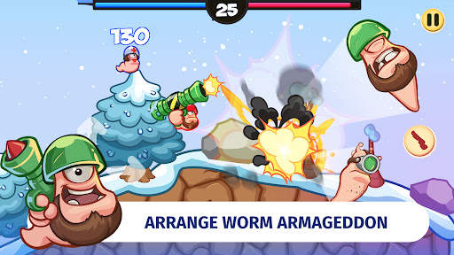 Worm Battle: Wormageddon screenshot 2