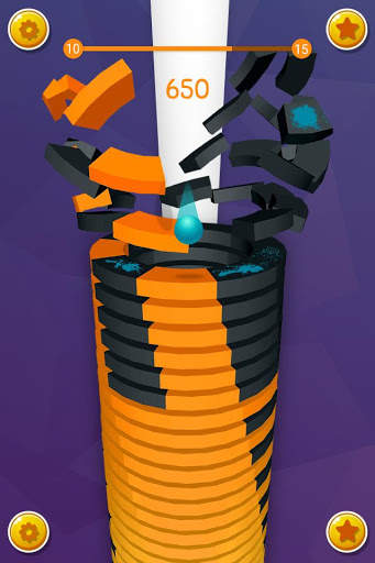 3D Stack Ball Blast - Helix Blast Crash screenshot 4