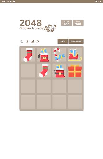 2048 Christmas 🎁 Puzzle Game screenshot 13