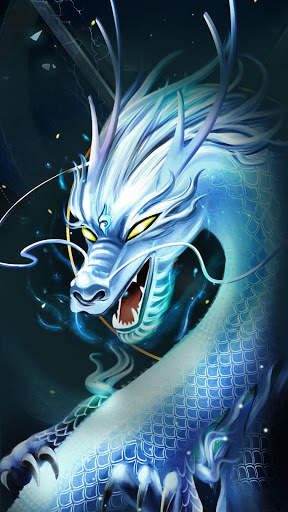 Divine Cool White Dragon-APUS Launcher theme screenshot 7