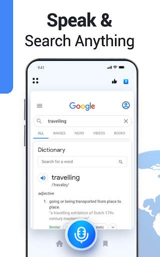 Fast Voice Browser & Web Voice Search screenshot 2