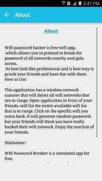 WiFi password Hack Simulator screenshot 4