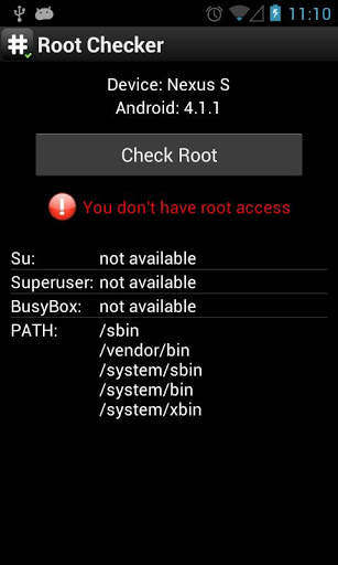 Root Checker screenshot 3