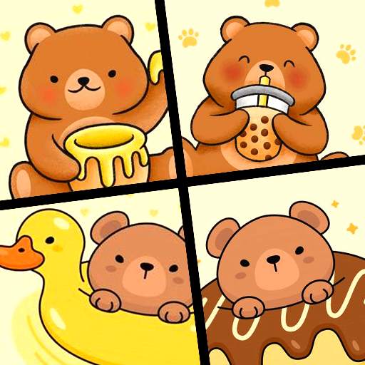 Cute Bear Cartoon Wallpaper 🧸 1.3