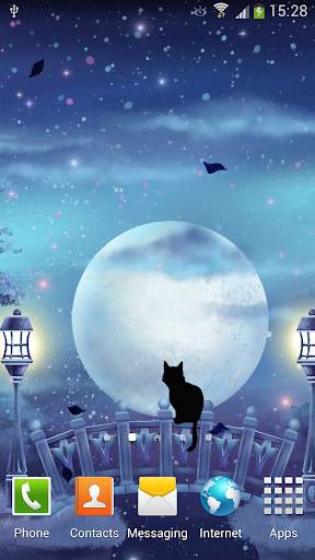 Mystic Night Live Wallpaper 1 تصوير الشاشة