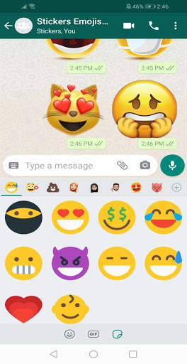 New Emojis Stickers 3D For WhatsApp 2021 screenshot 4
