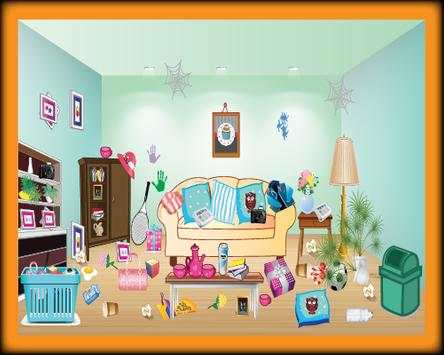 Clean up and Home Design Game screenshot 1
