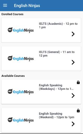 English Ninjas screenshot 1