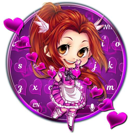 Lovely Girl Keyboard 10001005