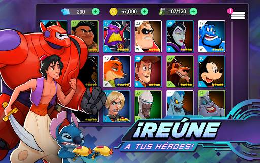 Disney Heroes: Battle Mode screenshot 2