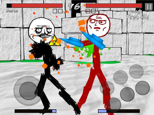 Stickman Meme Fight screenshot 12