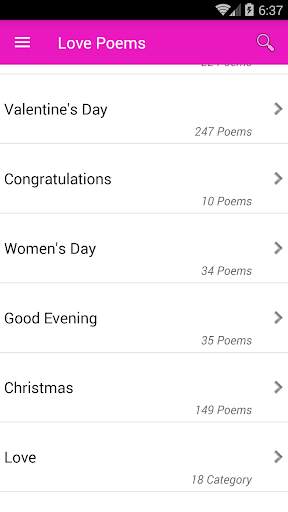 Love Poems screenshot 4