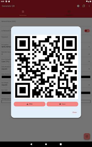 WiFi QR Code Generator screenshot 8