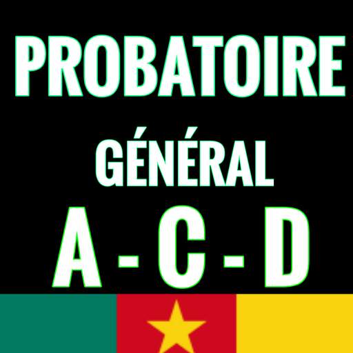 Probatoire General ACD 4.0