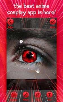 Sharingan Eyes Camera Editor - Eye Color Changer screenshot 5