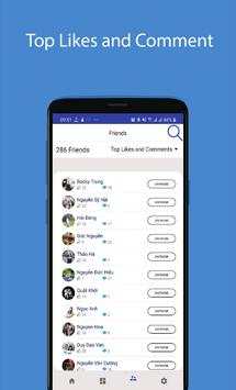 Friends Filter & Analytics for Facebook - BAMIBOOK screenshot 4