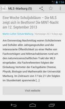 MLS-Marburg screenshot 2