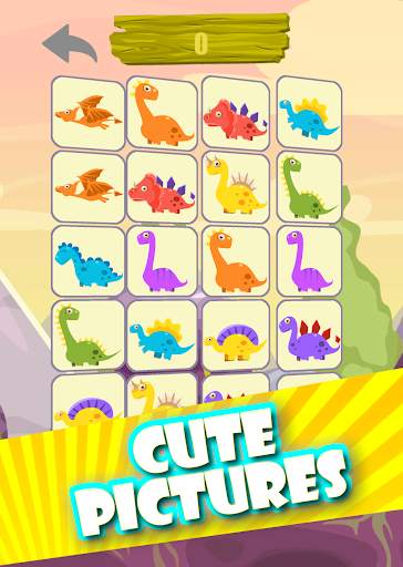 Dinosaur Cards Match screenshot 1