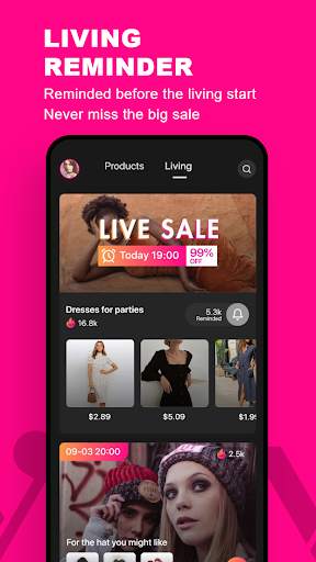 VoLive - Live Broadcasting Fashion Shopping Online screenshot 2