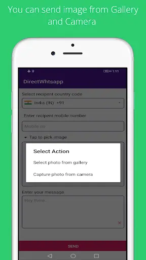 Direct Whtsapp screenshot 3