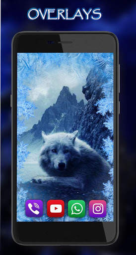 Wolves Night Live Wallpaper screenshot 4