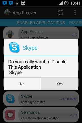 App Freezer (root) screenshot 7