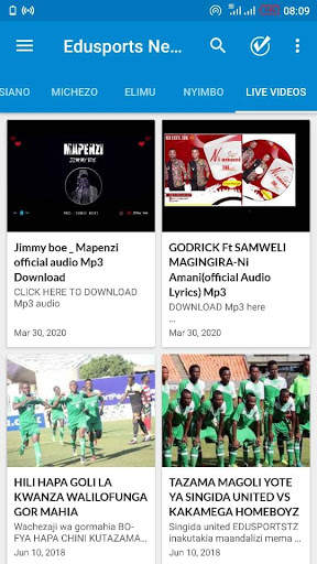 Edusportstz News (Lite version) screenshot 7
