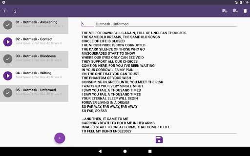 SingerPro Music Teleprompter screenshot 7