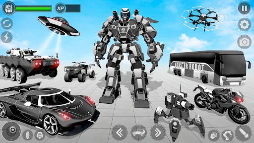 Incredible Robot Game Car Game screenshot 4