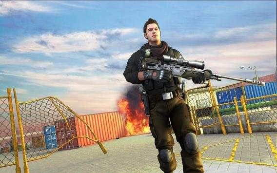 Frontline Combat Sniper Strike : Modern FPS hunter screenshot 4