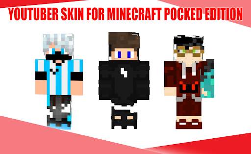 Minecraft skin: Youtubers skin screenshot 2