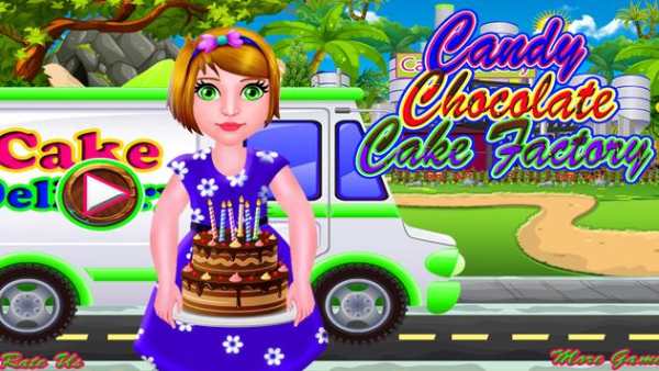 Candy Chocolate Cake Factory screenshot 1