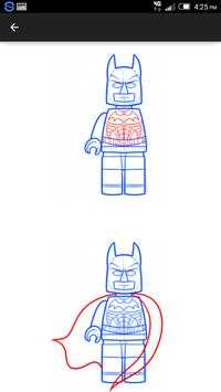 Draw Lego Batman screenshot 4