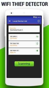 Who Use My WiFi ? : WiFi hacker Detector 2018 screenshot 2