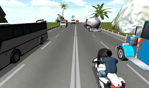 Motorcycle Driving : Traffic Racer screenshot 2