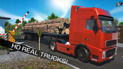 Real Truck Driving Simulator screenshot 1
