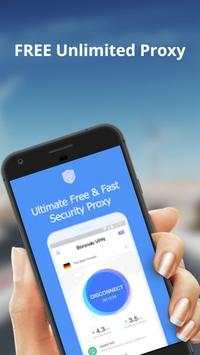 Touch Proxy VPN-Unlimited Turbo Proxy Wifi screenshot 5