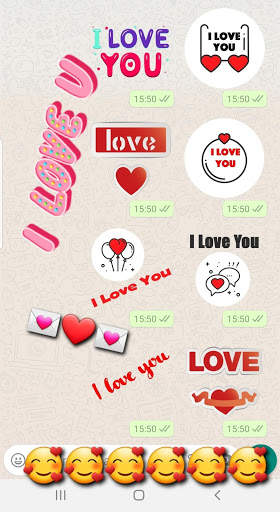 Love Stickers For WhatsApp - WAStickerApps screenshot 1