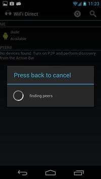 Wifi Direct File Transfer screenshot 1