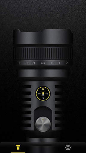 Brightest Flashlight-no ads,compass,sos,led screenshot 3