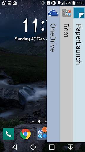 PaperLaunch: Side launcher screenshot 2